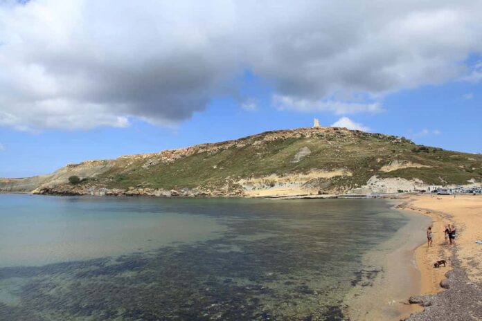 Gnejna Bay and Ta Lippija Tower