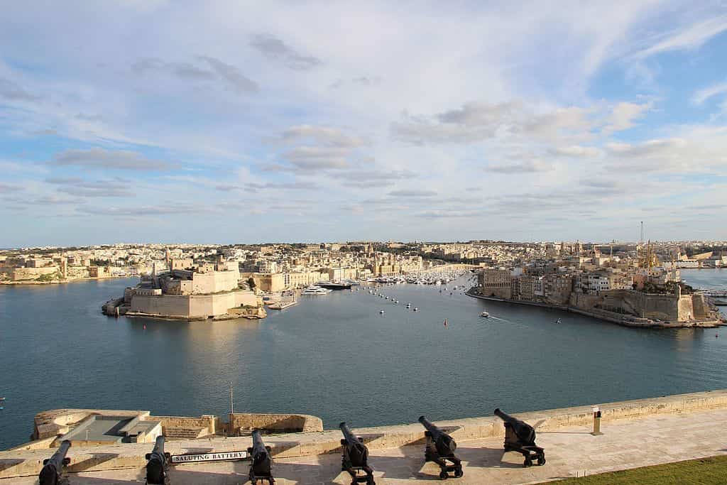 View from Saluting Battery