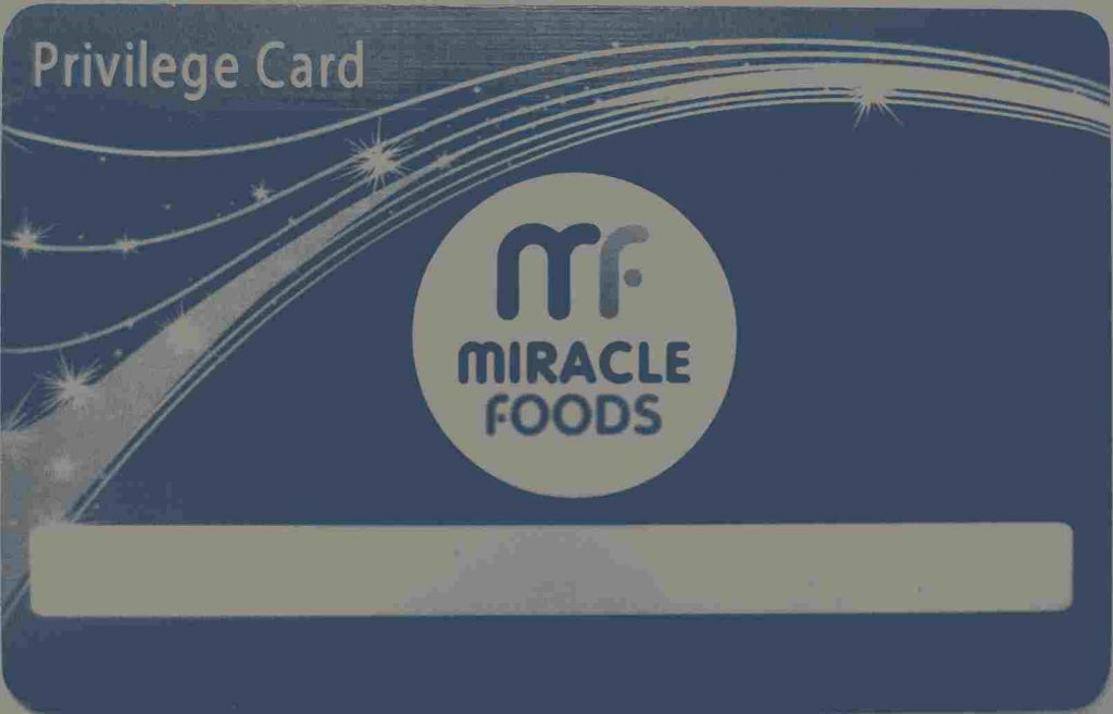 Miracle Foods Card
